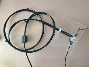 6m antenna with cable balun