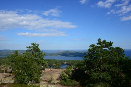 Utsikt från Slåttdalsberget